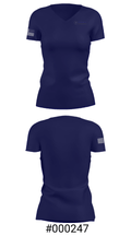 Joshua Christian Academy 30521484 Women's Short Sleeve V-neck Shirt - 21