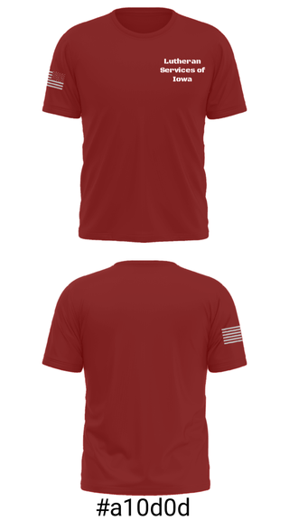 Short Sleeve Performance Shirt, Lutheran Services of Iowa, Spirit Store, Teamtime, Team time, sublimation, custom sports apparel, team uniforms, spirit wear, spiritwear, sports uniforms, custom shirts, team store, custom team store, fundraiser sports, apparel fundraiser