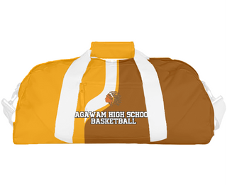 Duffle Bag, Agawam High School Basketball, Men's Basketball, Teamtime, Team time, sublimation, custom sports apparel, team uniforms, spirit wear, spiritwear, sports uniforms, custom shirts, team store, custom team store, fundraiser sports, apparel fundraiser