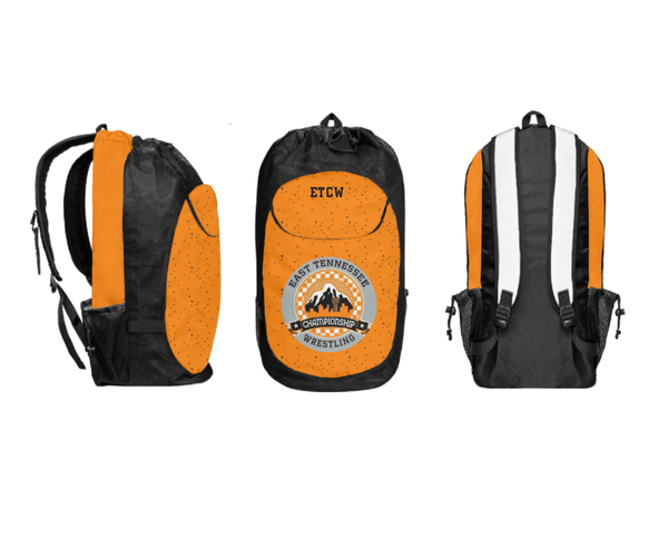 Gear Bag, ETCW, Wrestling, Teamtime, Team time, sublimation, custom sports apparel, team uniforms, spirit wear, spiritwear, sports uniforms, custom shirts, team store, custom team store, fundraiser sports, apparel fundraiser