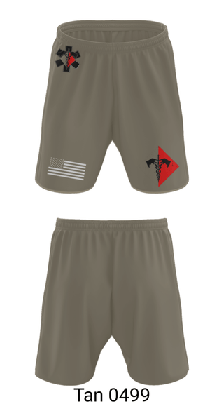 Athletic Shorts With Pockets, 307th Medics, Army, Teamtime, Team time, sublimation, custom sports apparel, team uniforms, spirit wear, spiritwear, sports uniforms, custom shirts, team store, custom team store, fundraiser sports, apparel fundraiser