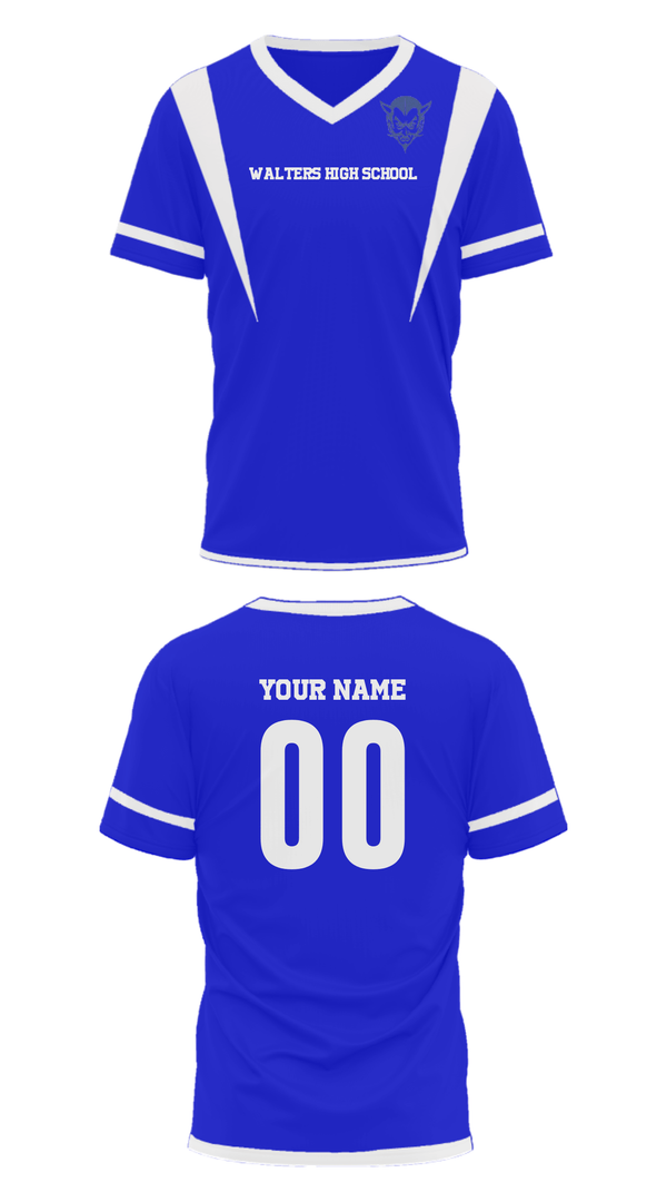 Mens Soccer Jersey, Walters High School, Spirit Store, Teamtime, Team time, sublimation, custom sports apparel, team uniforms, spirit wear, spiritwear, sports uniforms, custom shirts, team store, custom team store, fundraiser sports, apparel fundraiser