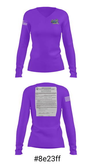 Women's Long Sleeve Vneck Shirt, Ailuk kijen bid, Baseball, Teamtime, Team time, sublimation, custom sports apparel, team uniforms, spirit wear, spiritwear, sports uniforms, custom shirts, team store, custom team store, fundraiser sports, apparel fundraiser