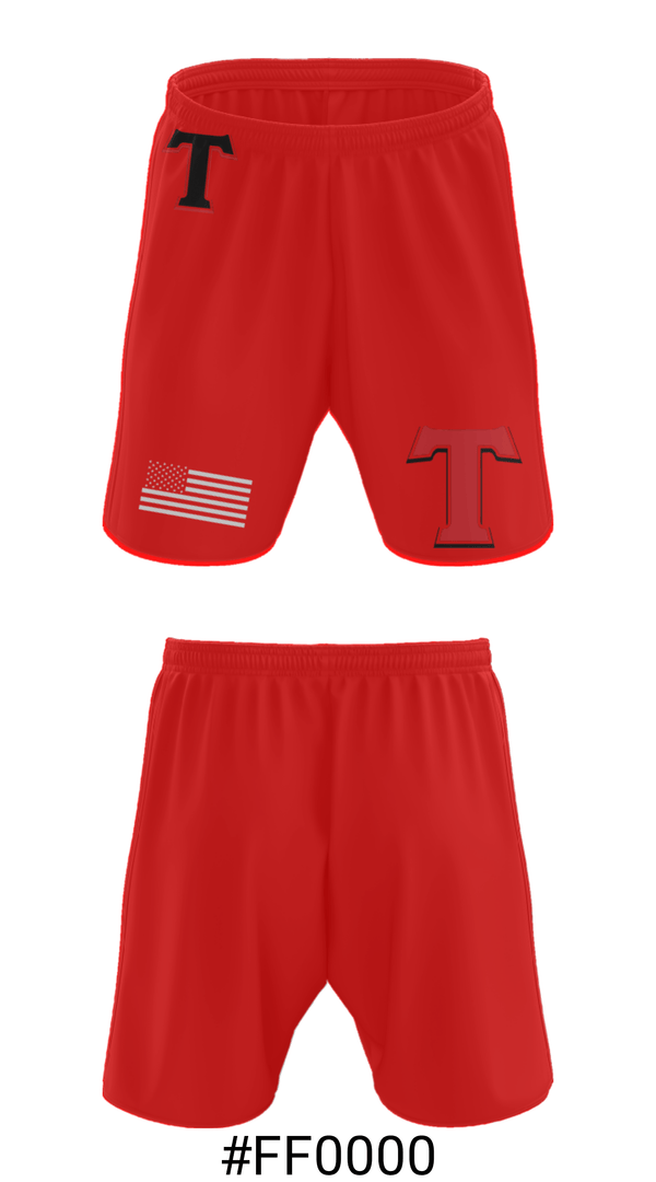 Athletic Shorts With Pockets, Turner Middle School, Spirit Store, Teamtime, Team time, sublimation, custom sports apparel, team uniforms, spirit wear, spiritwear, sports uniforms, custom shirts, team store, custom team store, fundraiser sports, apparel fundraiser