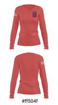 1-319th AFAR 20885310 Women's Long Sleeve V-neck Shirt - 7