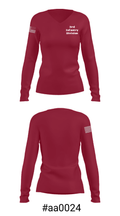 3rd Infantry Division 96922607 Women's Long Sleeve V-neck Shirt - 7