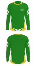Placer High School Swimming 13359806 Long Sleeve Performance Shirt - 32