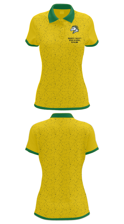 Women's Short Sleeve Performance Polo, Walker Valley High School Bowling, Bowling, Teamtime, Team time, sublimation, custom sports apparel, team uniforms, spirit wear, spiritwear, sports uniforms, custom shirts, team store, custom team store, fundraiser sports, apparel fundraiser