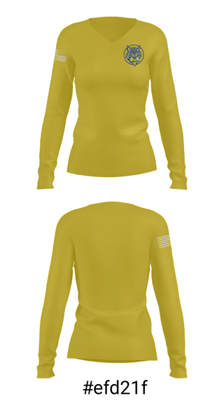 Women's Long Sleeve Vneck Shirt, Humboldt High School Basketball, Men's Basketball, Teamtime, Team time, sublimation, custom sports apparel, team uniforms, spirit wear, spiritwear, sports uniforms, custom shirts, team store, custom team store, fundraiser sports, apparel fundraiser