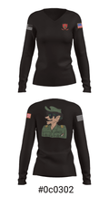 Legión Extranjera USA 37653528 Women's Long Sleeve V-neck Shirt - 7