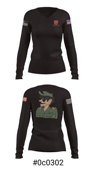 Women's Long Sleeve Vneck Shirt, , Army, Teamtime, Team time, sublimation, custom sports apparel, team uniforms, spirit wear, spiritwear, sports uniforms, custom shirts, team store, custom team store, fundraiser sports, apparel fundraiser