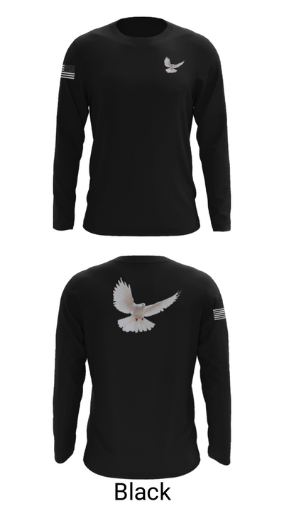 EL SHAMAH CAREEL SHAMAH CARE 44180708 Long Sleeve Performance Shirt - 11
