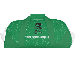 Duffle Bag, York High School Gymnastics, Spirit Store, Teamtime, Team time, sublimation, custom sports apparel, team uniforms, spirit wear, spiritwear, sports uniforms, custom shirts, team store, custom team store, fundraiser sports, apparel fundraiser