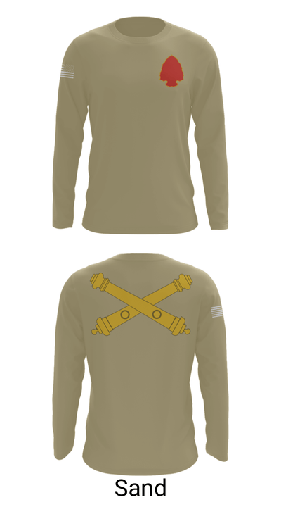 1-109th FA 47038800 Long Sleeve Performance Shirt - 43