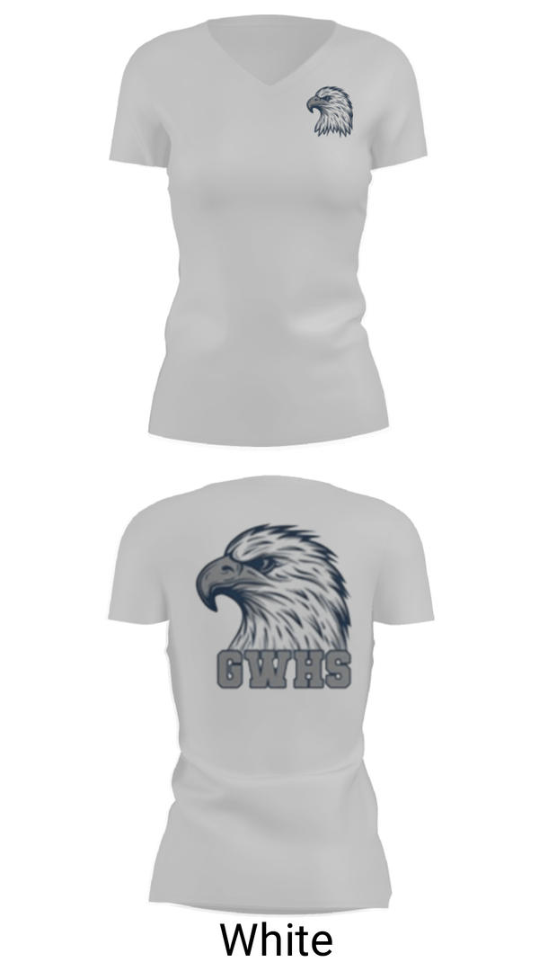 Women's Short Sleeve Vneck Shirt, George Washington High School Basketball, Men's Basketball, Teamtime, Team time, sublimation, custom sports apparel, team uniforms, spirit wear, spiritwear, sports uniforms, custom shirts, team store, custom team store, fundraiser sports, apparel fundraiser