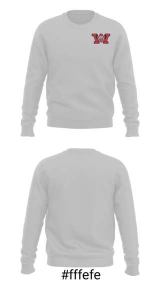 Crew Neck Sweatshirt, Wayne High School Basketball, Men's Basketball, Teamtime, Team time, sublimation, custom sports apparel, team uniforms, spirit wear, spiritwear, sports uniforms, custom shirts, team store, custom team store, fundraiser sports, apparel fundraiser