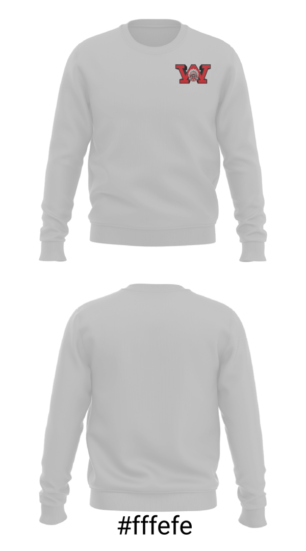Crew Neck Sweatshirt, Wayne High School Basketball, Men's Basketball, Teamtime, Team time, sublimation, custom sports apparel, team uniforms, spirit wear, spiritwear, sports uniforms, custom shirts, team store, custom team store, fundraiser sports, apparel fundraiser
