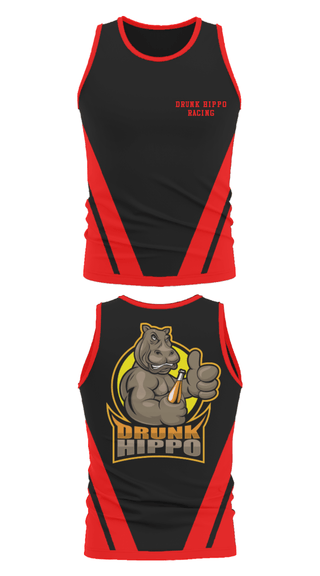 Tank Top, Drunk Hippo Racing, , Teamtime, Team time, sublimation, custom sports apparel, team uniforms, spirit wear, spiritwear, sports uniforms, custom shirts, team store, custom team store, fundraiser sports, apparel fundraiser