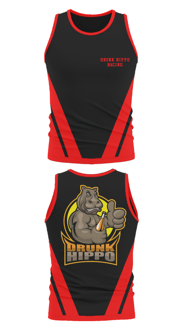 Tank Top, Drunk Hippo Racing, , Teamtime, Team time, sublimation, custom sports apparel, team uniforms, spirit wear, spiritwear, sports uniforms, custom shirts, team store, custom team store, fundraiser sports, apparel fundraiser