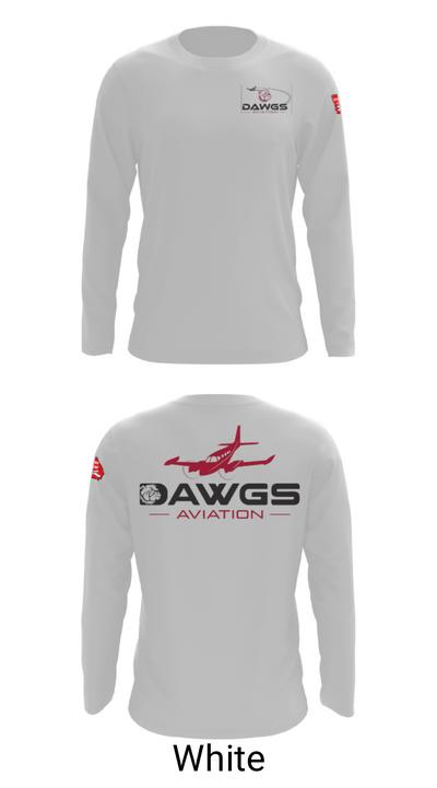 Dawgs Aviation 13056460 Long Sleeve Performance Shirt - 4