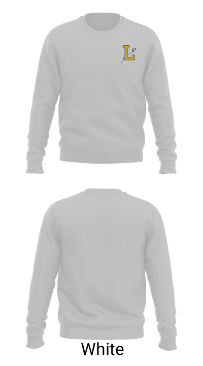 Ledyard High School Basketball 29414333 Crew Neck Sweatshirt - 2