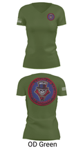 1-244th AASF 18412606 Women's Short Sleeve V-neck Shirt - 28