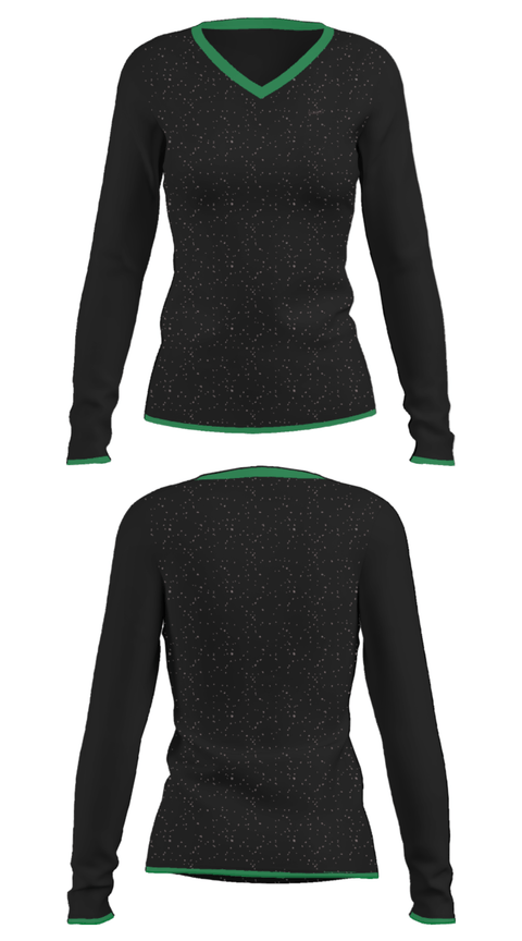 Women's Long Sleeve Vneck Shirt, Dualstagesrs, , Teamtime, Team time, sublimation, custom sports apparel, team uniforms, spirit wear, spiritwear, sports uniforms, custom shirts, team store, custom team store, fundraiser sports, apparel fundraiser