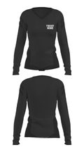 Trust None 78397377 Women's Long Sleeve V-neck Shirt - 27