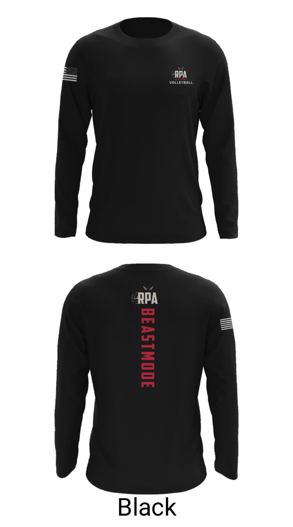 Long Sleeve Performance Shirt, RISE, Women's Volleyball, Teamtime, Team time, sublimation, custom sports apparel, team uniforms, spirit wear, spiritwear, sports uniforms, custom shirts, team store, custom team store, fundraiser sports, apparel fundraiser