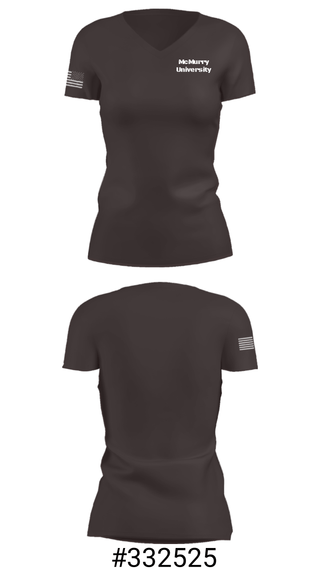 Women's Short Sleeve Vneck Shirt, McMurry University, E-Sports, Teamtime, Team time, sublimation, custom sports apparel, team uniforms, spirit wear, spiritwear, sports uniforms, custom shirts, team store, custom team store, fundraiser sports, apparel fundraiser