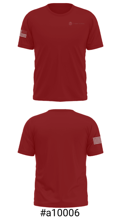 St Mary's School 36461433 Short Sleeve Performance Shirt - 19