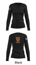 3rd. Battalion 7th. Marines 15768807 Women's Long Sleeve V-neck Shirt - 23