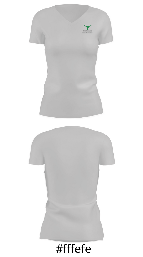 Women's Short Sleeve Vneck Shirt, Stonewall ElementarySchool, Spirit Store, Teamtime, Team time, sublimation, custom sports apparel, team uniforms, spirit wear, spiritwear, sports uniforms, custom shirts, team store, custom team store, fundraiser sports, apparel fundraiser