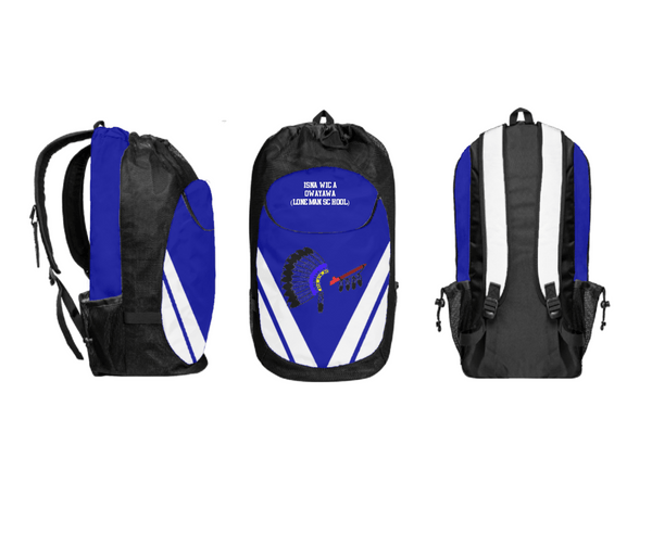 Gear Bag, Isna Wica Owayawa (Loneman School), Spirit Store, Teamtime, Team time, sublimation, custom sports apparel, team uniforms, spirit wear, spiritwear, sports uniforms, custom shirts, team store, custom team store, fundraiser sports, apparel fundraiser
