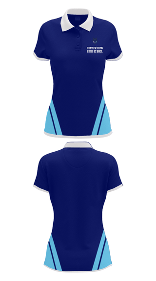 Women's Short Sleeve Performance Polo, Hunter Huss High School, Wrestling, Teamtime, Team time, sublimation, custom sports apparel, team uniforms, spirit wear, spiritwear, sports uniforms, custom shirts, team store, custom team store, fundraiser sports, apparel fundraiser