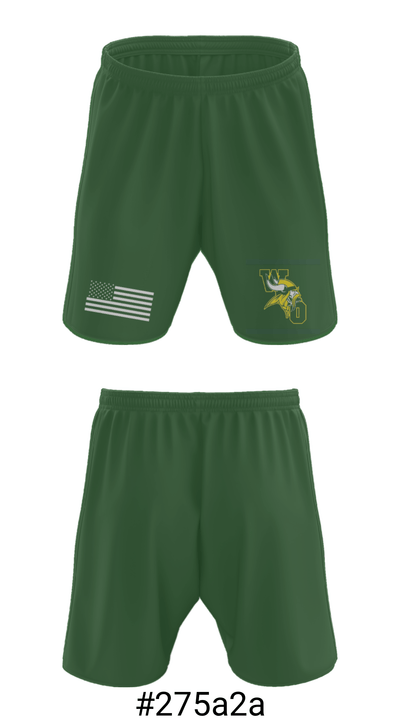 White Oak High School Wrestling 19983390 Athletic Shorts With Pockets - 15