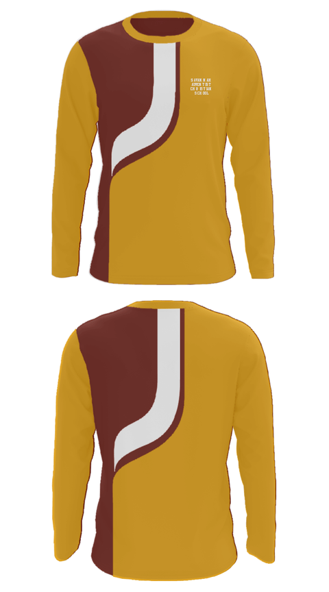 Long Sleeve Performance Shirt, Savannah Adventist Christian School, Spirit Store, Teamtime, Team time, sublimation, custom sports apparel, team uniforms, spirit wear, spiritwear, sports uniforms, custom shirts, team store, custom team store, fundraiser sports, apparel fundraiser