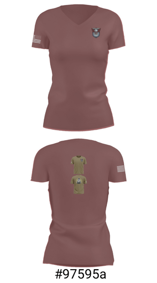 Women's Short Sleeve Vneck Shirt, 113th 3rd squad, , Teamtime, Team time, sublimation, custom sports apparel, team uniforms, spirit wear, spiritwear, sports uniforms, custom shirts, team store, custom team store, fundraiser sports, apparel fundraiser