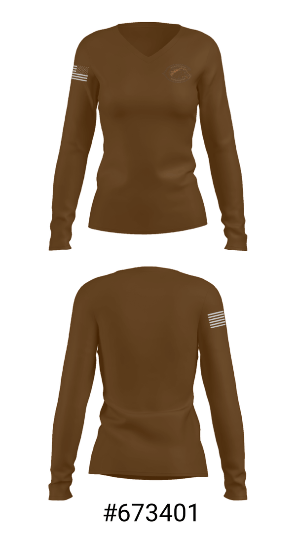 Women's Long Sleeve Vneck Shirt, Claymont Elementary School, Spirit Store, Teamtime, Team time, sublimation, custom sports apparel, team uniforms, spirit wear, spiritwear, sports uniforms, custom shirts, team store, custom team store, fundraiser sports, apparel fundraiser