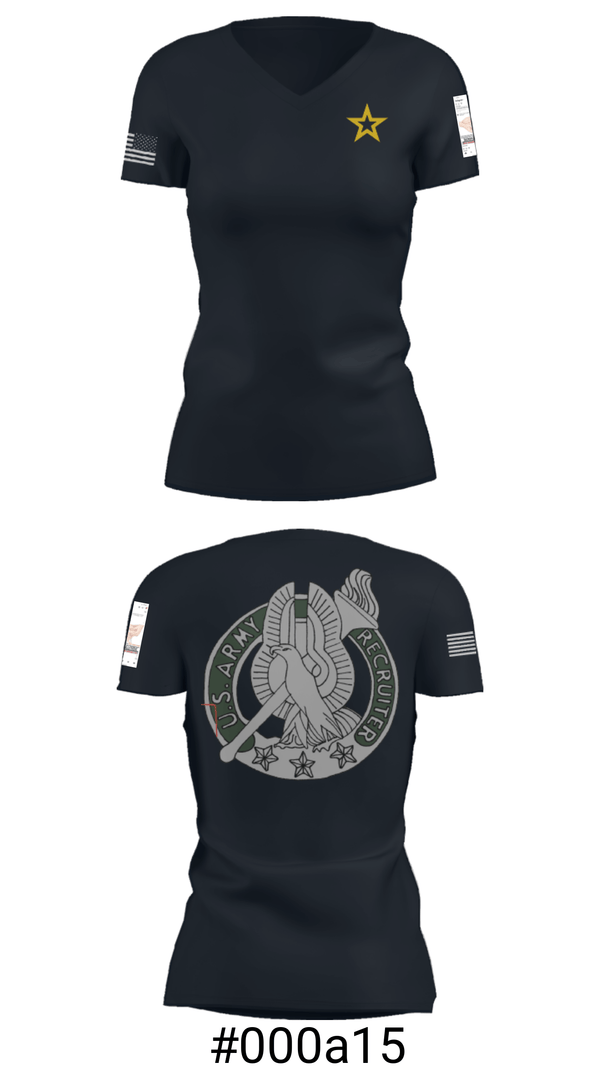Women's Short Sleeve Vneck Shirt, Us Army, , Teamtime, Team time, sublimation, custom sports apparel, team uniforms, spirit wear, spiritwear, sports uniforms, custom shirts, team store, custom team store, fundraiser sports, apparel fundraiser