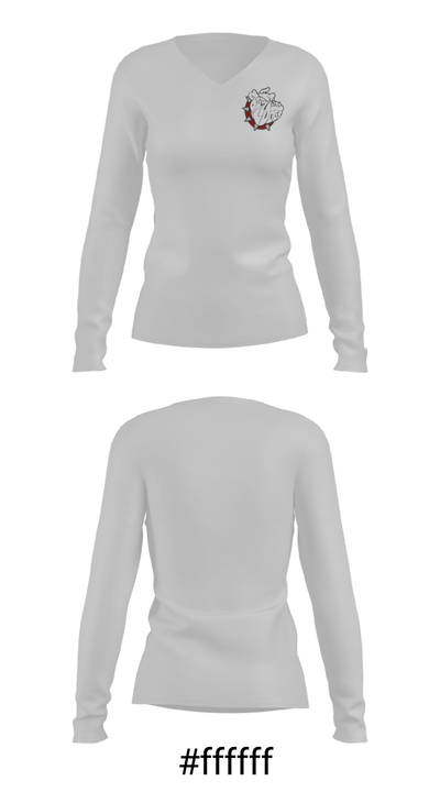 Louisiana High School Basketball 54274124 Women's Long Sleeve V-neck Shirt - 20