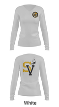 Smith Vocational and Agricultural High School Basketball 39155815 Women's Long Sleeve V-neck Shirt - 6