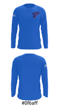 Pascagoula Track and Field 15202969 Long Sleeve Performance Shirt - 18