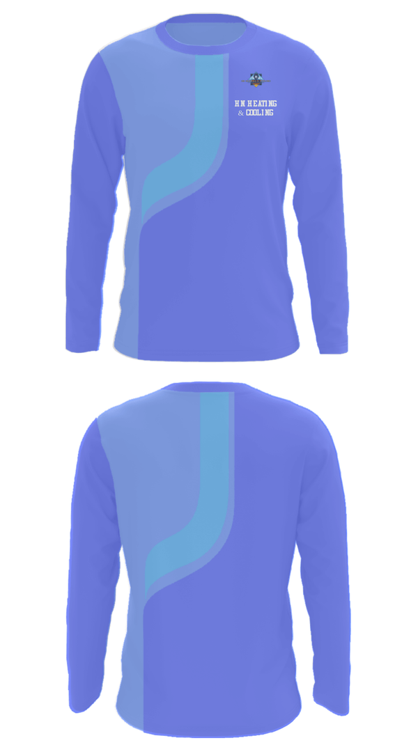 Long Sleeve Performance Shirt, HN Heating & Cooling, , Teamtime, Team time, sublimation, custom sports apparel, team uniforms, spirit wear, spiritwear, sports uniforms, custom shirts, team store, custom team store, fundraiser sports, apparel fundraiser