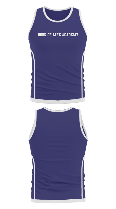 Tank Top, Book Of Life Academy, Spirit Store, Teamtime, Team time, sublimation, custom sports apparel, team uniforms, spirit wear, spiritwear, sports uniforms, custom shirts, team store, custom team store, fundraiser sports, apparel fundraiser