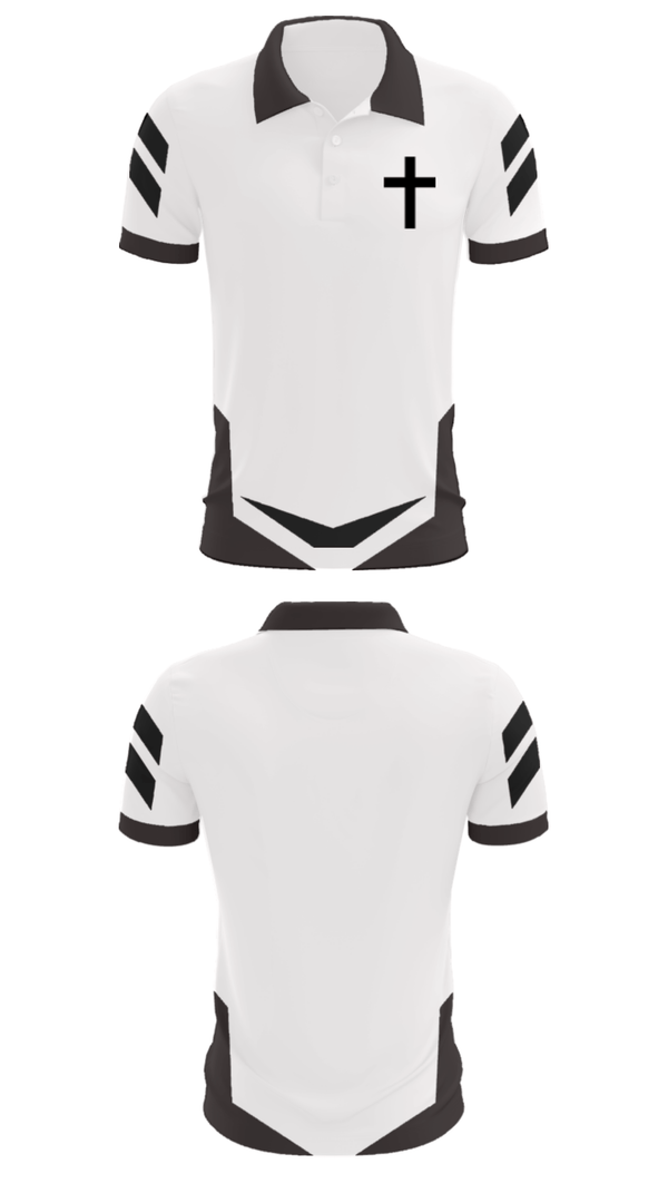 Short Sleeve Performance Polo, Believers, Men's Basketball, Teamtime, Team time, sublimation, custom sports apparel, team uniforms, spirit wear, spiritwear, sports uniforms, custom shirts, team store, custom team store, fundraiser sports, apparel fundraiser
