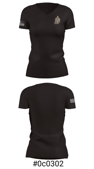 Women's Short Sleeve Vneck Shirt, 54th  SSB, Army, Teamtime, Team time, sublimation, custom sports apparel, team uniforms, spirit wear, spiritwear, sports uniforms, custom shirts, team store, custom team store, fundraiser sports, apparel fundraiser
