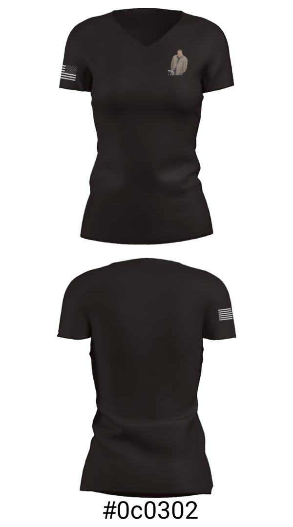 Women's Short Sleeve Vneck Shirt, 54th  SSB, Army, Teamtime, Team time, sublimation, custom sports apparel, team uniforms, spirit wear, spiritwear, sports uniforms, custom shirts, team store, custom team store, fundraiser sports, apparel fundraiser