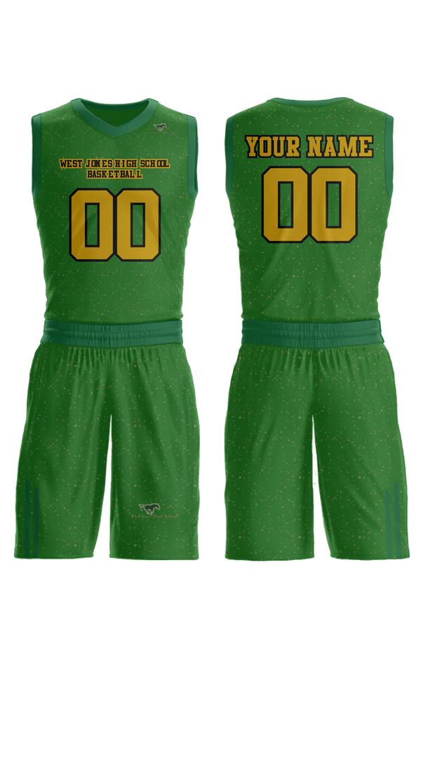 Womens Reversible Basketball Jersey, West Jones High School Basketball, Women's Basketball, Teamtime, Team time, sublimation, custom sports apparel, team uniforms, spirit wear, spiritwear, sports uniforms, custom shirts, team store, custom team store, fundraiser sports, apparel fundraiser
