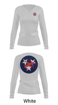 Tennessee Aau Wrestling 56091199 Women's Long Sleeve V-neck Shirt - 6